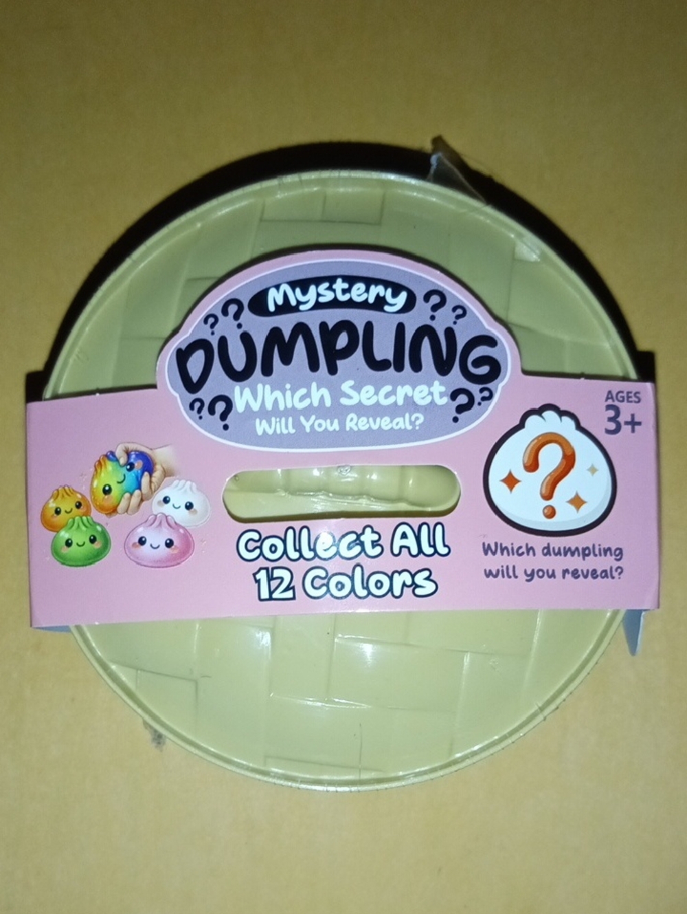 Mystery Dumpling Surprise Toy Figure Blind Capsule Collectible 12 Colors